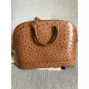 Alma ostrich handbag Louis Vuitton