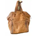 Buy Yves Saint Laurent Downtown ostrich handbag online