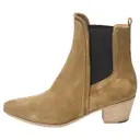 Camel Suede Ankle boots Iro