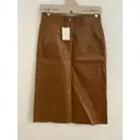Buy Isabel Marant Vegan leather mid-length skirt online
