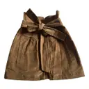 Velvet mini skirt Dsquared2