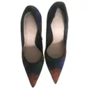 Cloth heels Zara