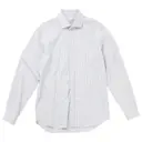 Grey Cotton Shirt Prada