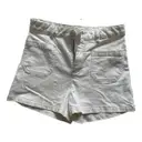 Ecru Cotton Shorts Bonpoint