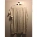 Madeworn Ecru Cotton T-shirt for sale