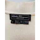 Ecru Cotton Knitwear Salvatore Ferragamo