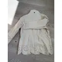 Buy Twinset Ecru Cotton Coat online
