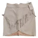 Leather skirt Isabel Marant