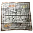 Carré 70 silk silk handkerchief Hermès