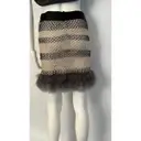 Silk mini skirt Chanel