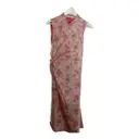 Silk mid-length dress Prada - Vintage