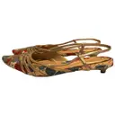 Cloth sandals Bottega Veneta - Vintage