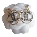 Buy Chanel CC crystal earrings online