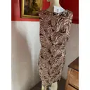 Buy Badgley Mischka Glitter mid-length dress online