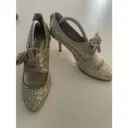Glitter heels Miu Miu