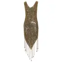 Glitter mini dress Paco Rabanne - Vintage