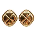 Matelassé earrings Chanel - Vintage