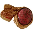 Gold Gold plated Ring Arty Yves Saint Laurent