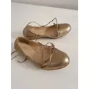 Buy Armani Collezioni Leather ballet flats online