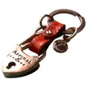 Leather key ring Aspinal Of London