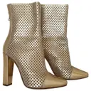 Leather ankle boots Balmain