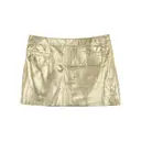 Buy Bonpoint Leather mini skirt online
