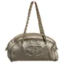 Bowling Bag leather handbag Chanel - Vintage