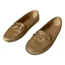 Leather flats Carshoe