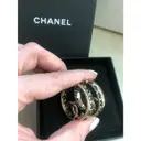 Leather earrings Chanel