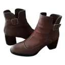 Leather ankle boots Chie Mihara