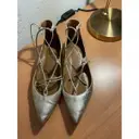 Buy Aquazzura Christy leather ballet flats online