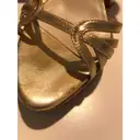 Leather sandal Dior - Vintage
