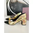 Leather heels Fabrizio Viti