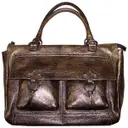 Leather tote Innue
