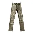 Leather slim pants Isabel Marant