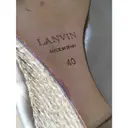 Buy Lanvin Leather espadrilles online