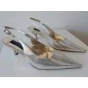 Leather heels MARINA RINALDI