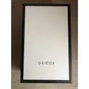 Marmont leather flats Gucci
