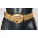 Leather belt MCM - Vintage