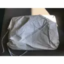 Leather clutch bag MM6