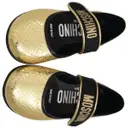 Leather ballet flats Moschino