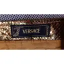 Buy Versace Leather mini skirt online