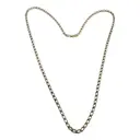 CD Navy long necklace Dior - Vintage