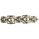 Gold Metal Bracelet Chanel - Vintage