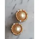 Chanel Gold Metal Earrings for sale - Vintage
