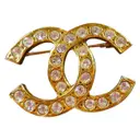 Gold Metal Pin & brooche Chanel - Vintage