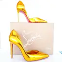 Buy Christian Louboutin Iriza patent leather heels online