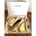 Sharp patent leather heels Celine