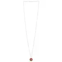 Buy Christian Dior Pink gold necklace online