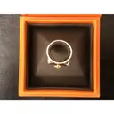 Collier de chien  pink gold ring Hermès
